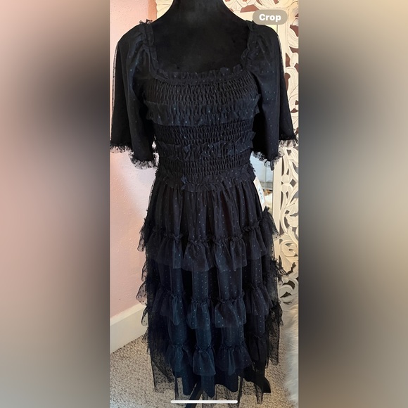 Dresses & Skirts - Black tulle dress